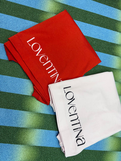 Back words tee #00399