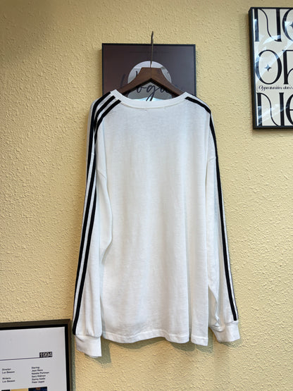 Black line loose tee #00894