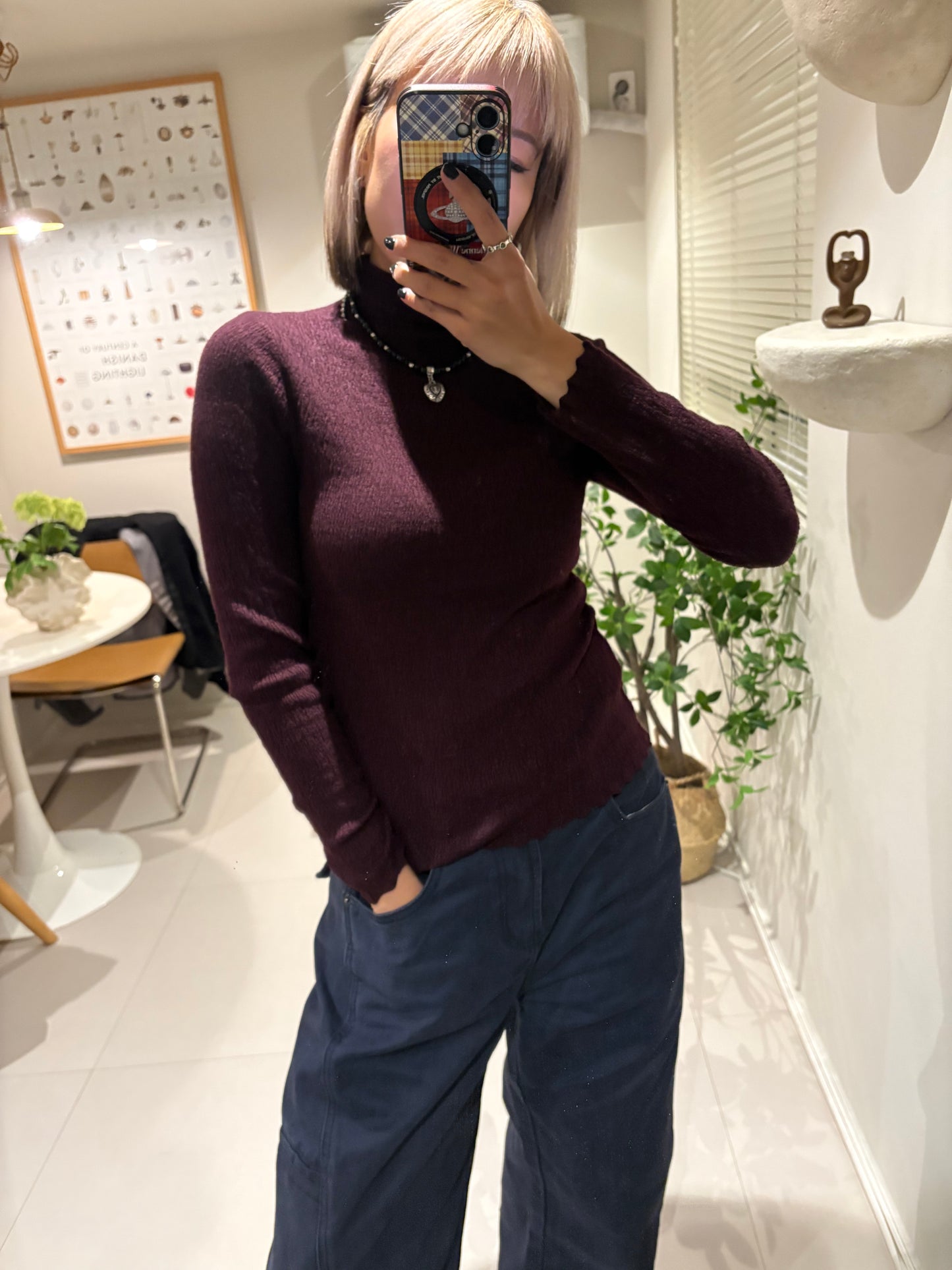 Embossed base tee #00008