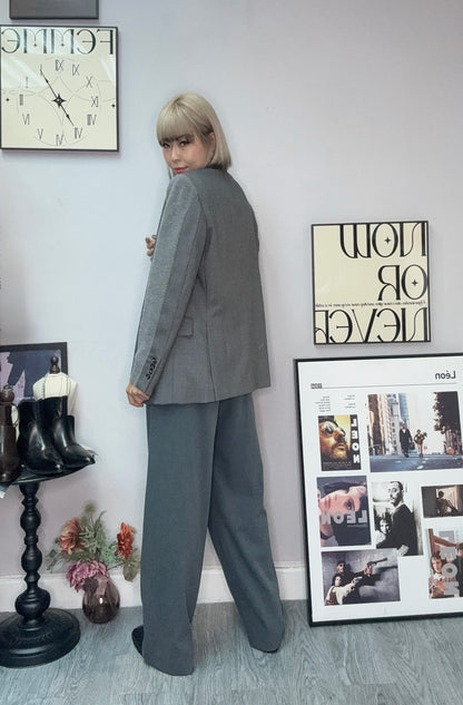 Fine wool fit size blazer