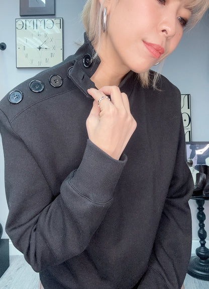 Side shoulder button top #00123