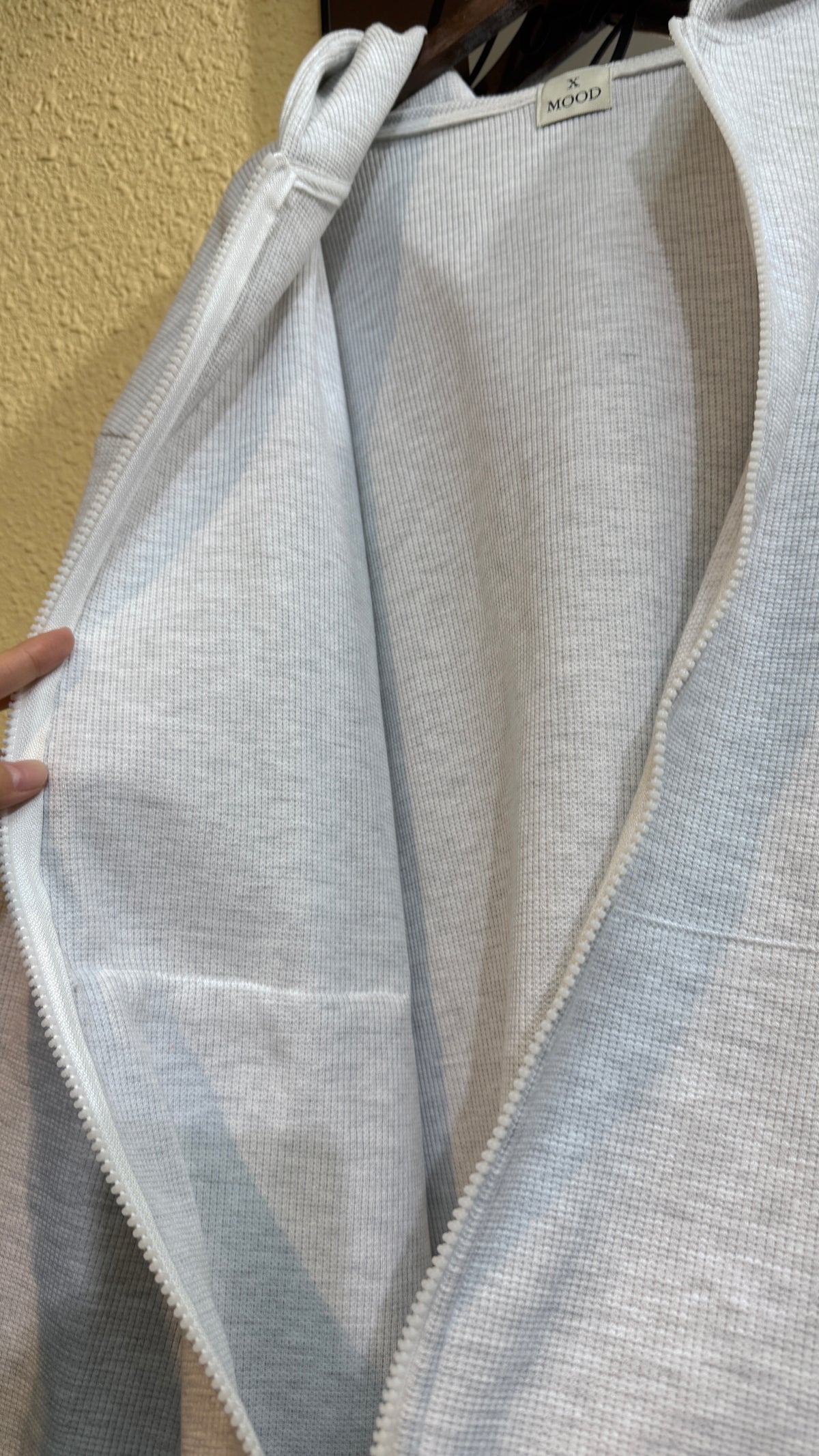 With hat waffle loose outer #00937