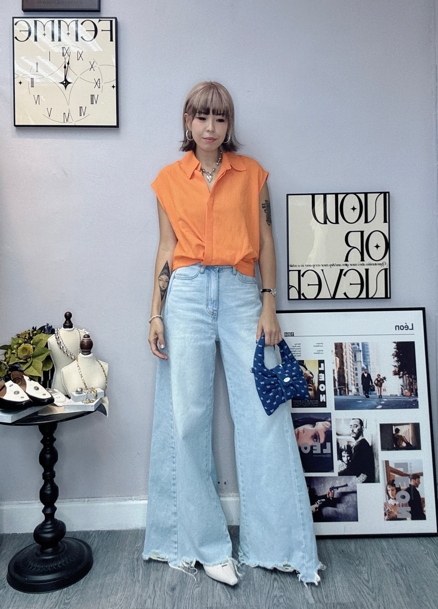 (-30%off)Linen blouses