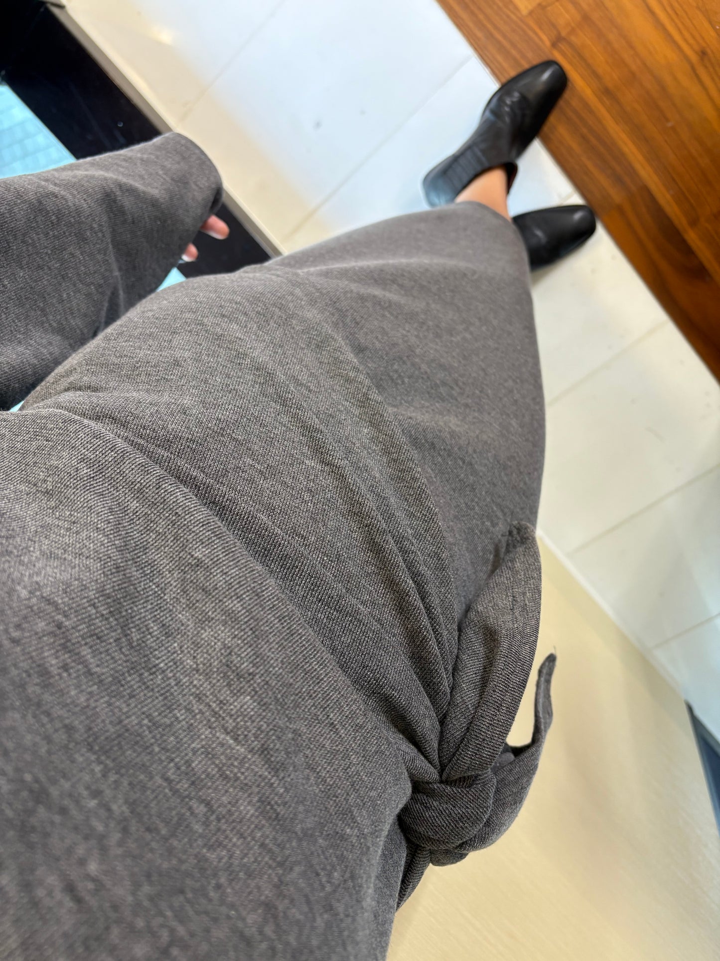 Stand collar plain one piece with scarf