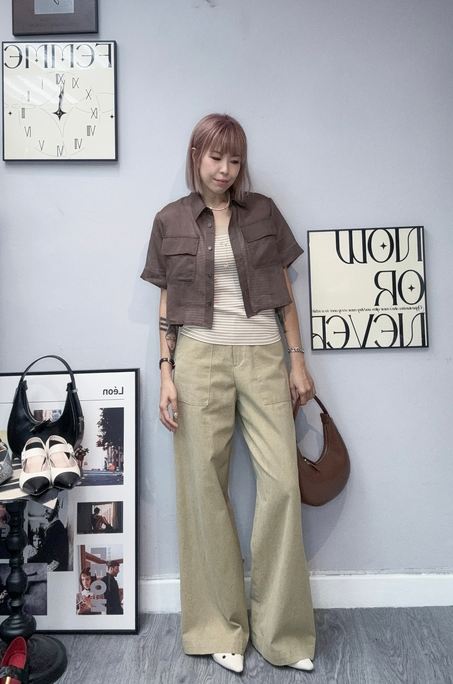 (-20%)Front two pockets short outer #00822