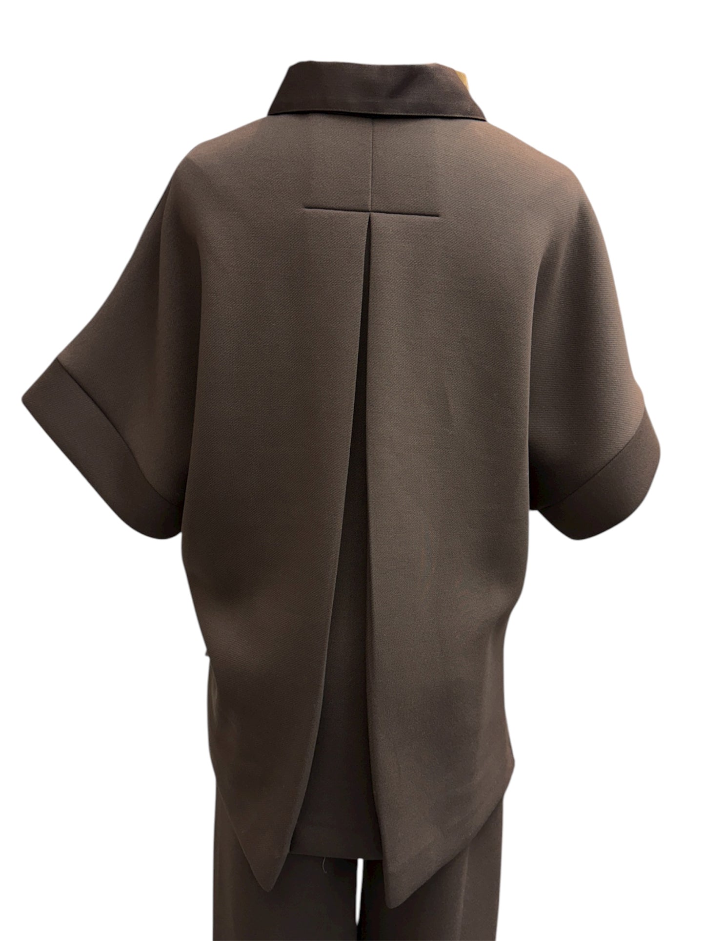 Space cotton polo top #00027