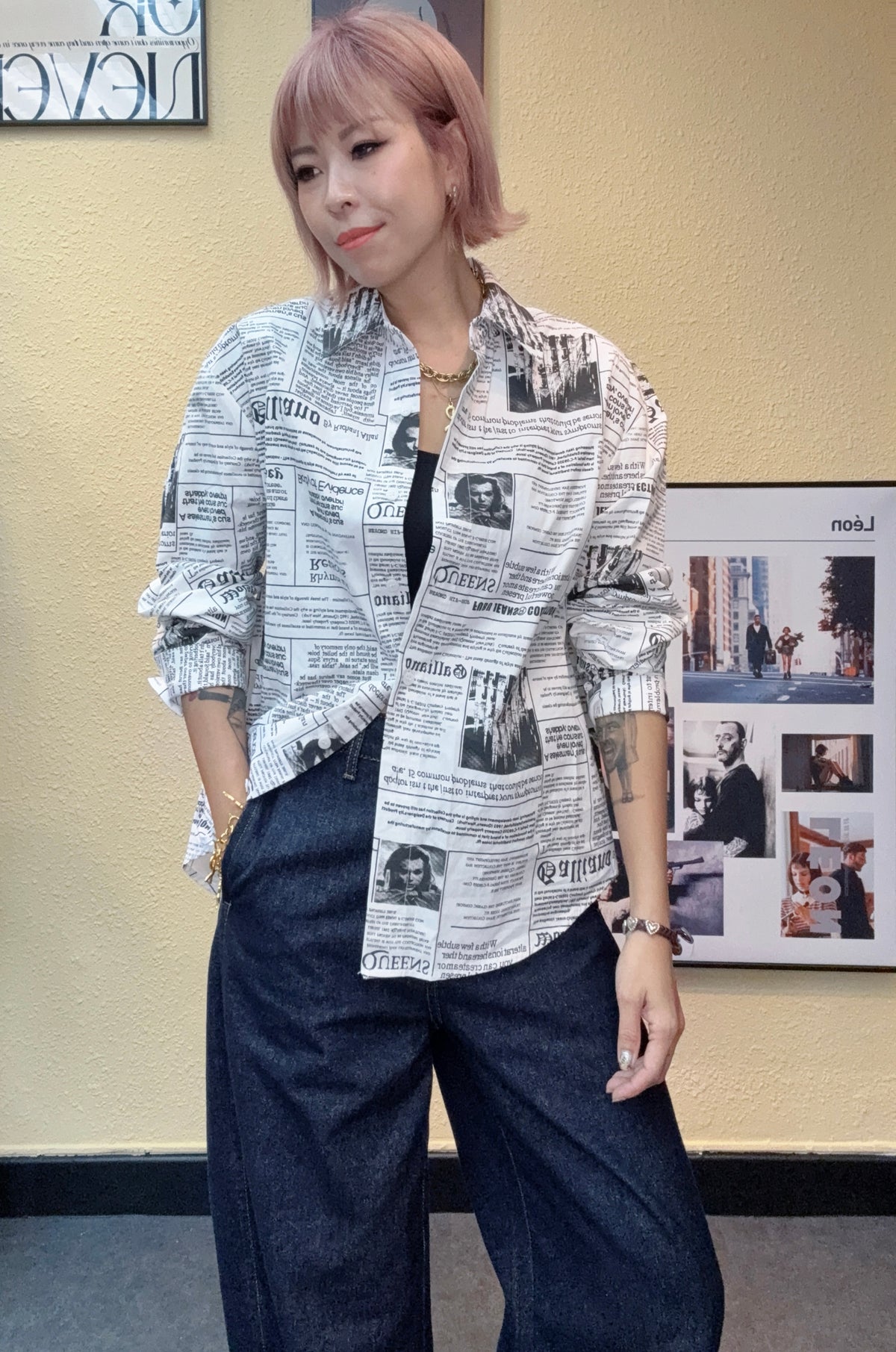 👍🏼Newspaper shirt