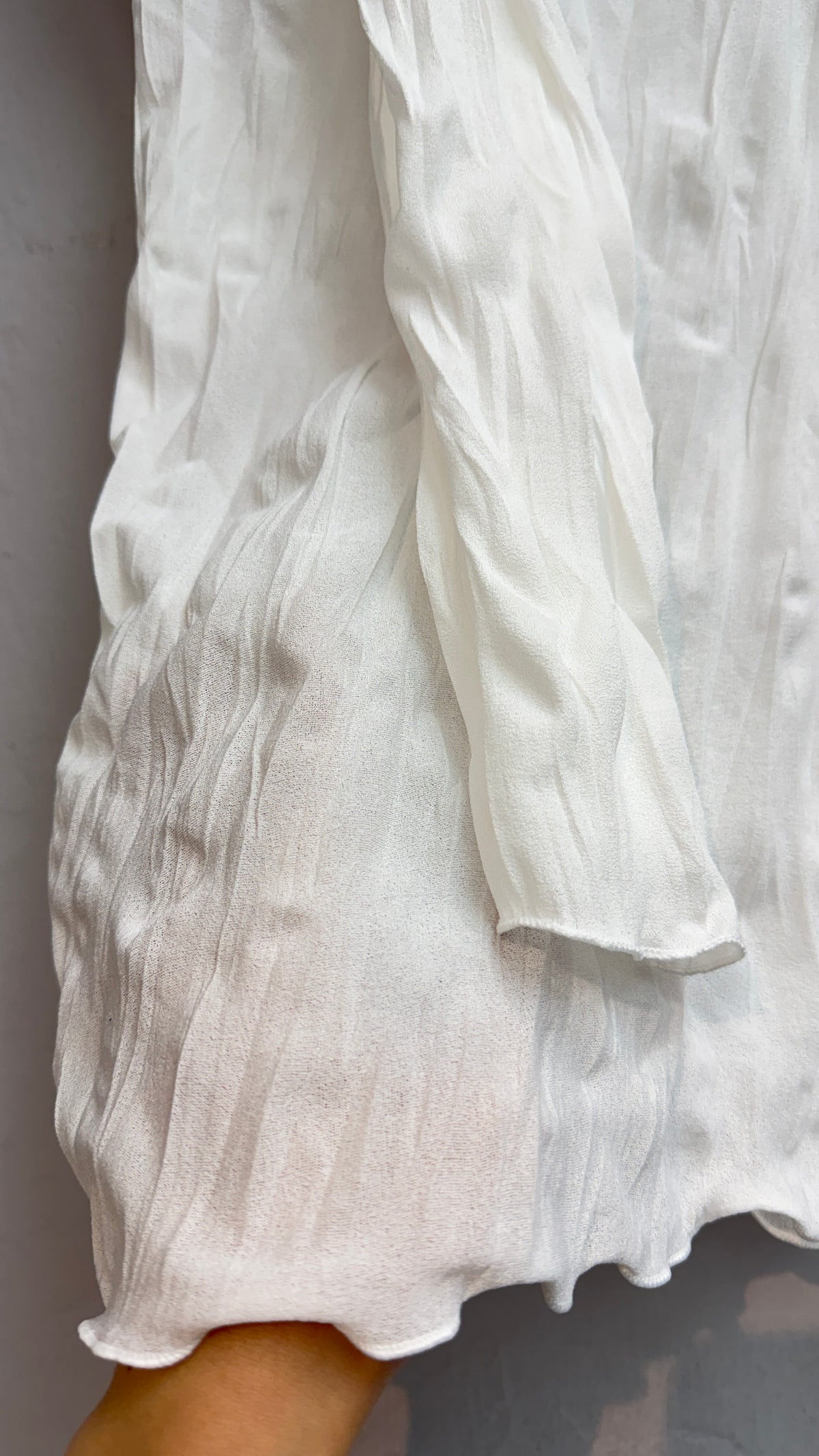 (A/W)With scarf embossed top #00833