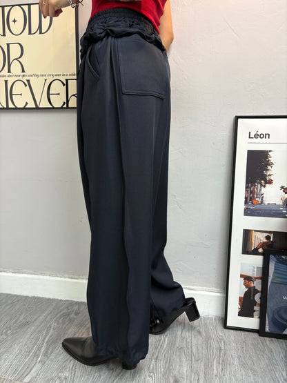 Ruffle waist pants #00421