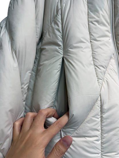 Mock neck down jacket #00142