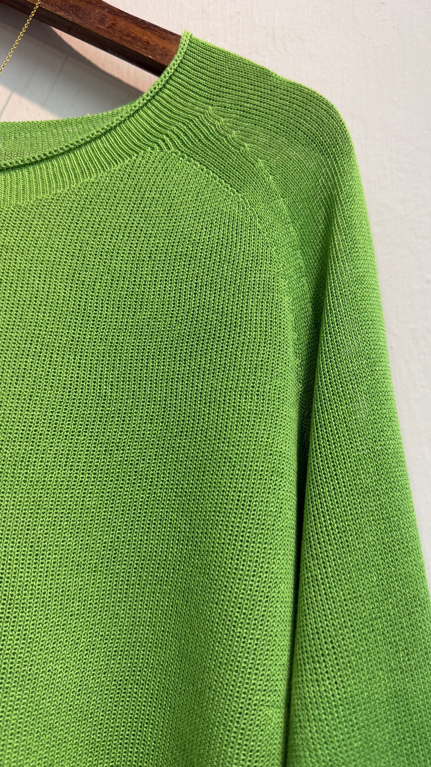 Plain knit top #00656