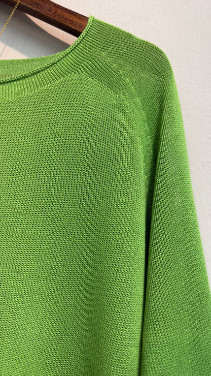 Plain knit top #00656
