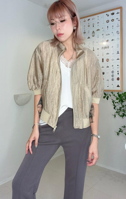(Promotion -20%)Embossed short outer #00668