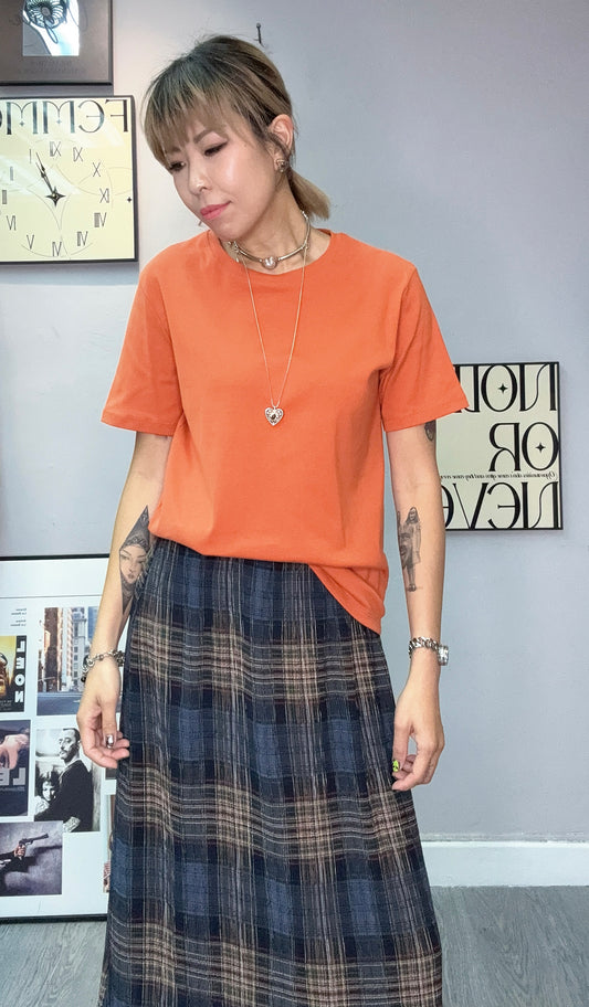 (-30%)Plain short sleeves tee #00493