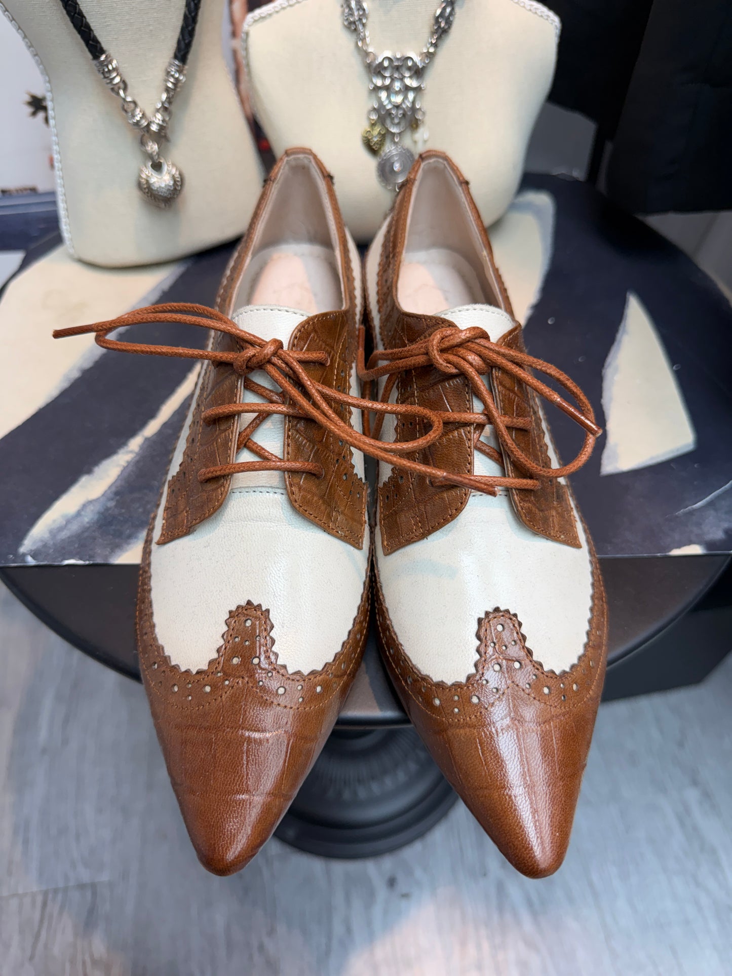 Two tone loafer