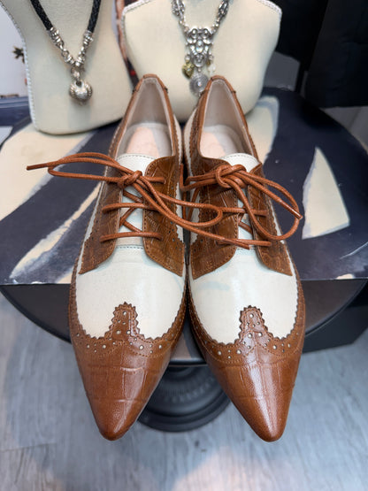 Two tone loafer