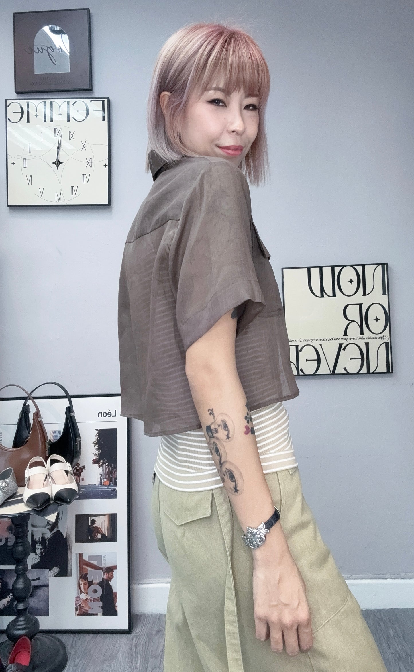 (-20%)Front two pockets short outer #00822