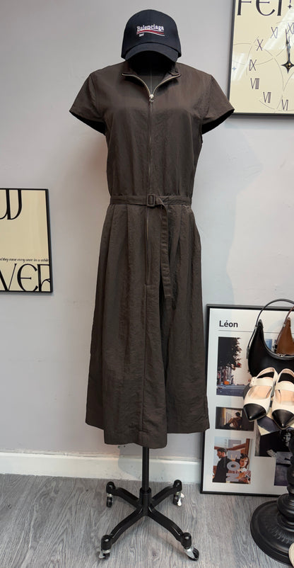 (-30%)With belt cap sleeves one piece