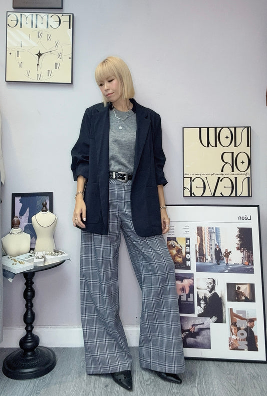 Middle sleeves blazer