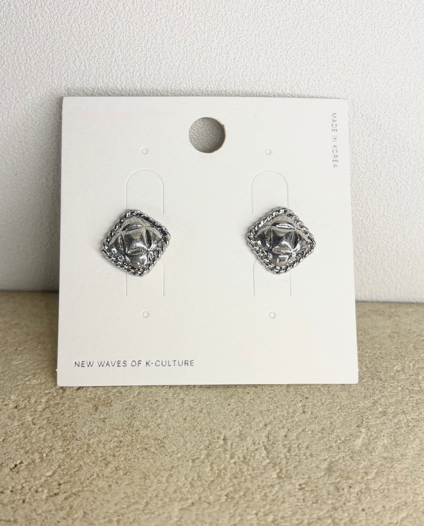 Lozenge earrings