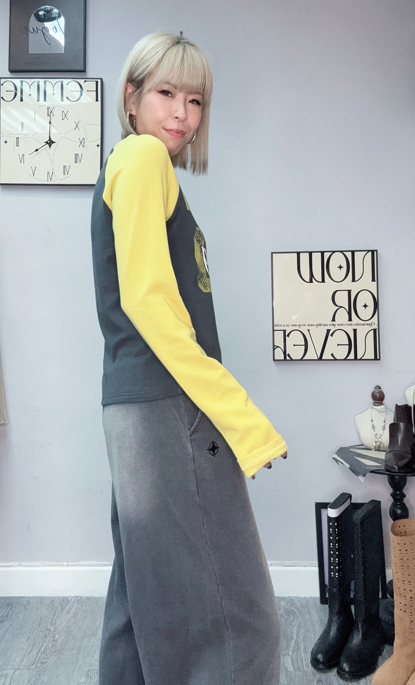 Raglan sleeves tee #00135