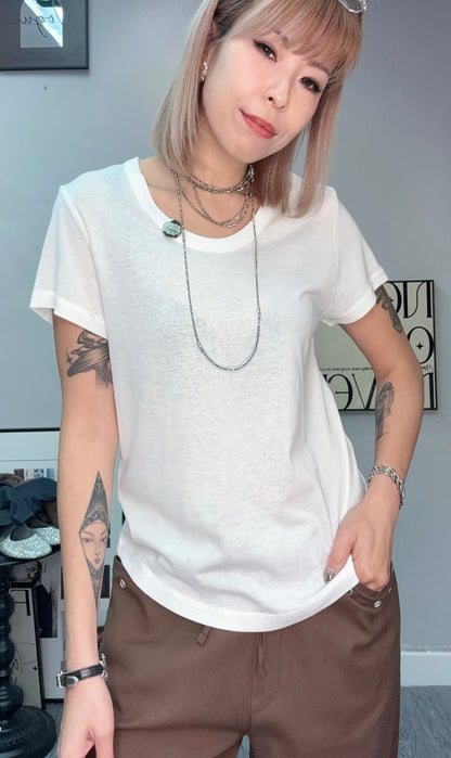 👍🏼Silver tag tee #00715