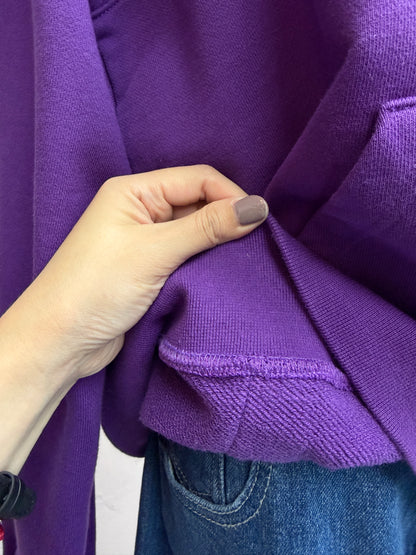 Embroidered letters with hat sweater #00062