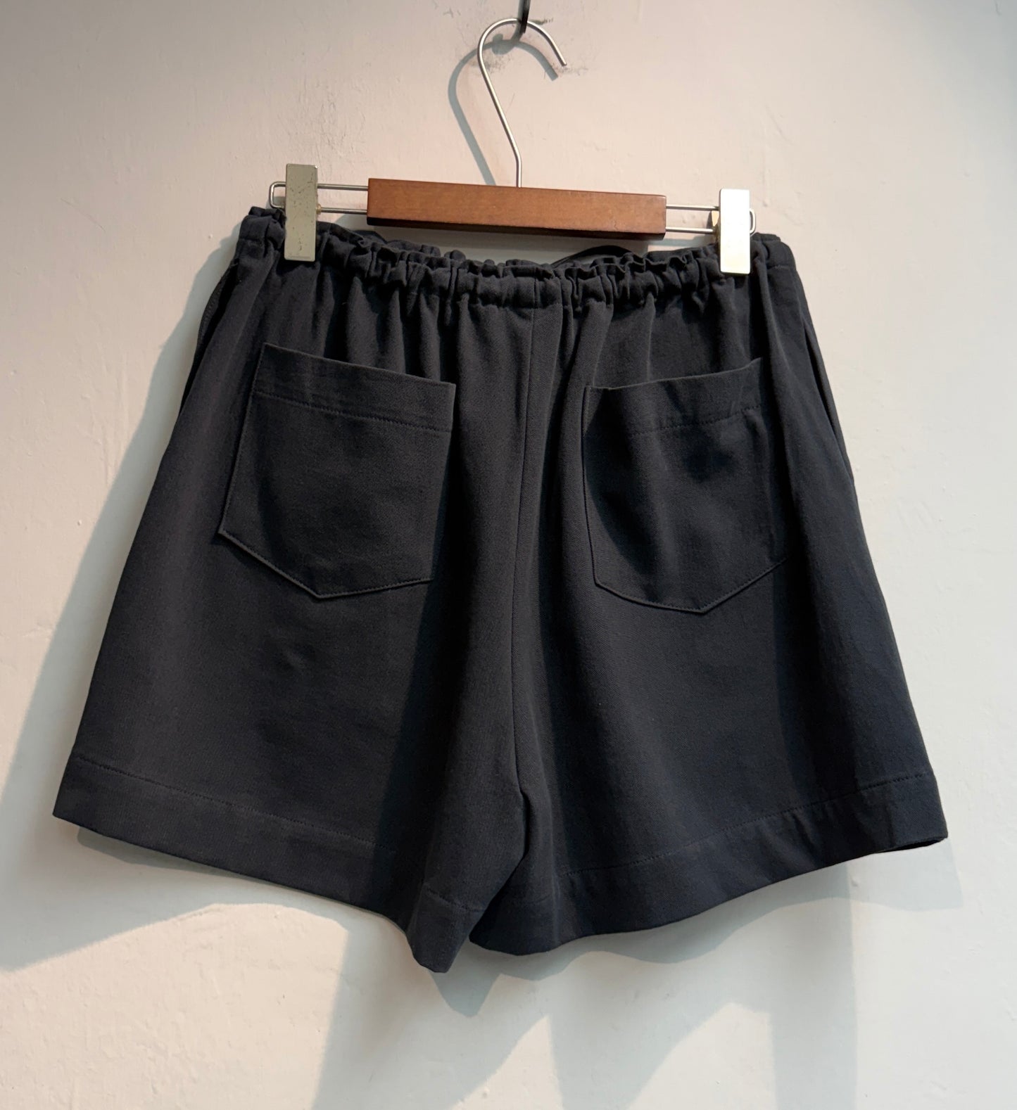 Full elastic plain shorts #00764