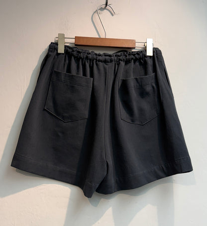 Full elastic plain shorts #00764