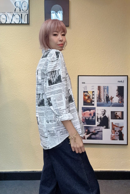 👍🏼Newspaper shirt