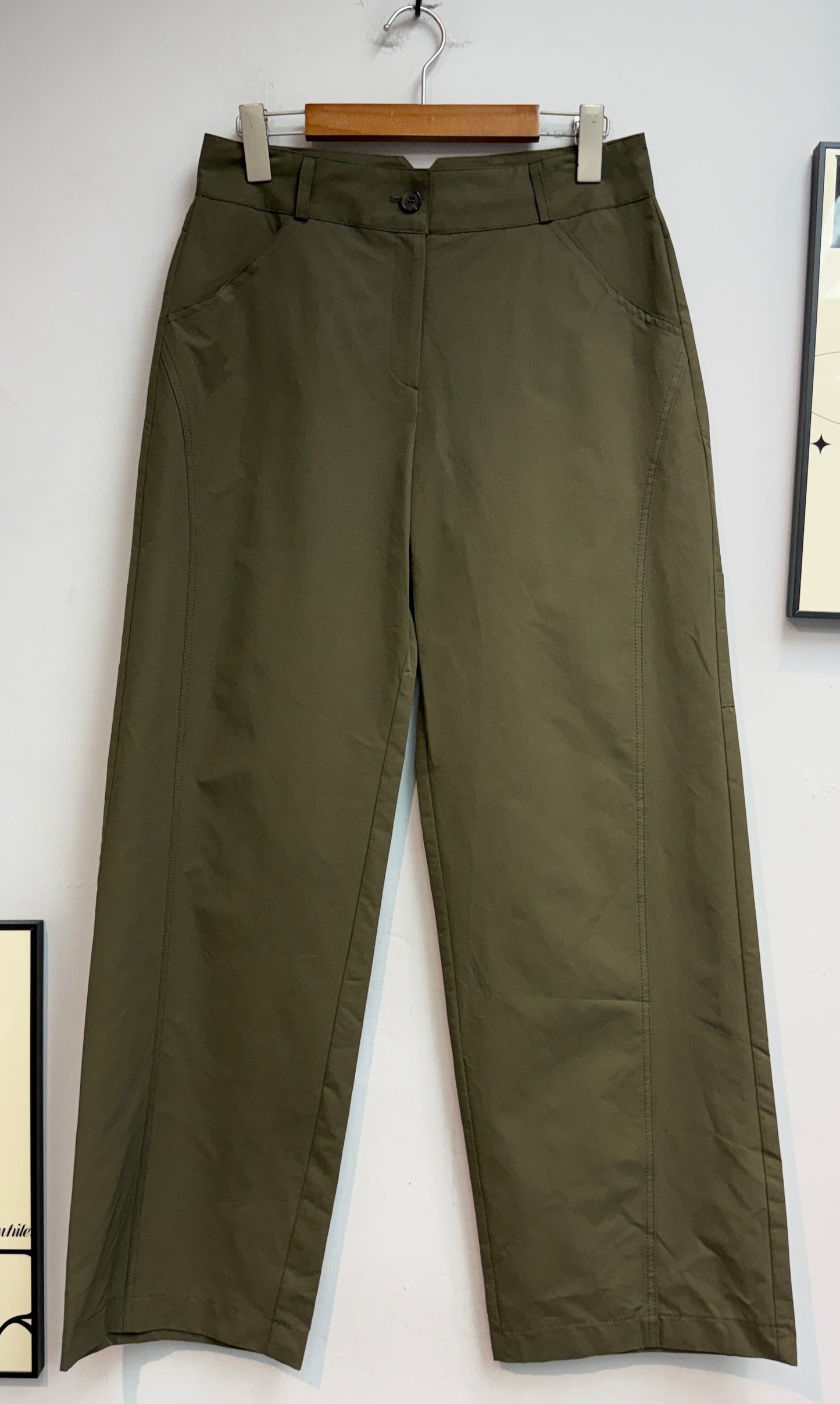 (-30%)Plain pants