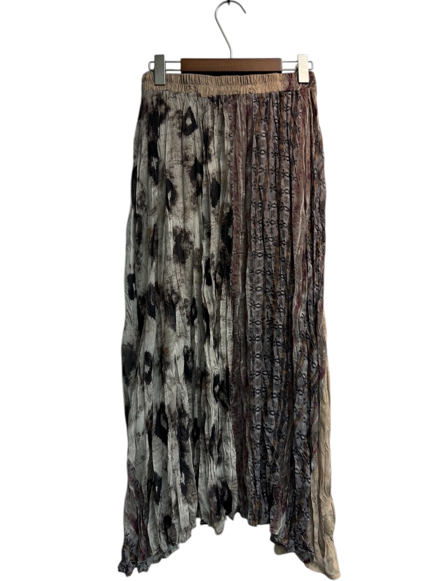Leopard full elastic chiffon skirt #00525