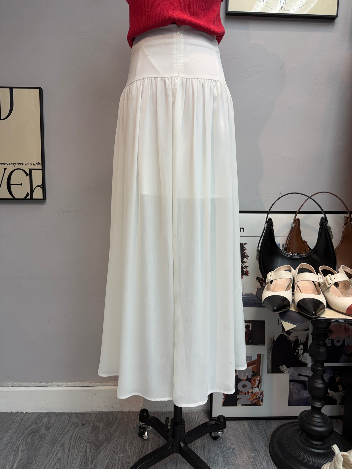 (-30%)Chiffion skirt