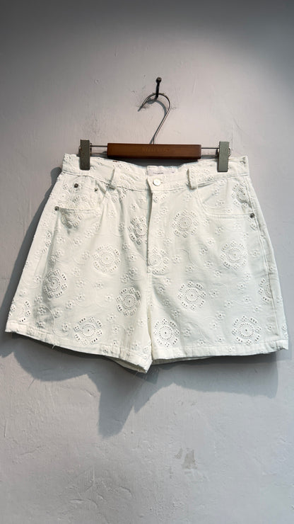 Embroidery shorts #00643