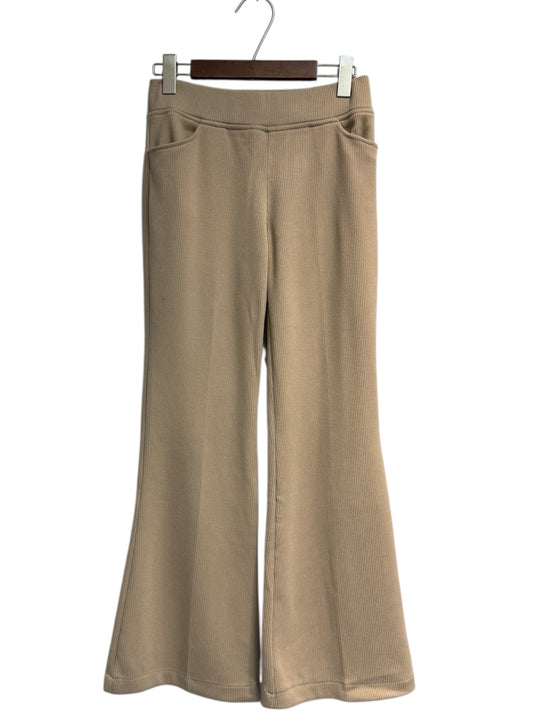 Brushed rib pants #00082
