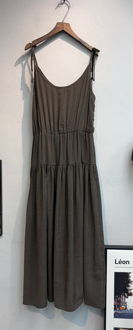 Side buttons cami one piece #00677