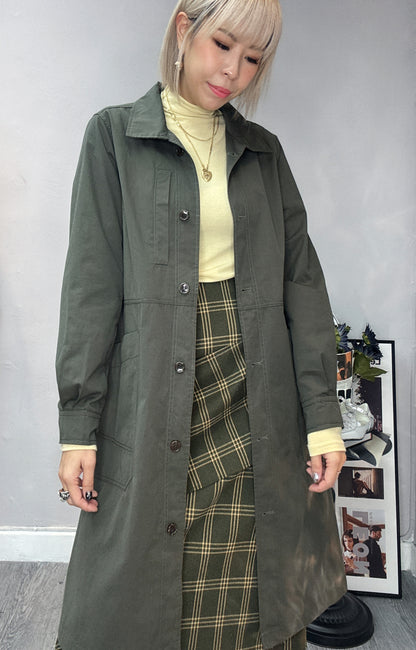 Windbreaker long coat