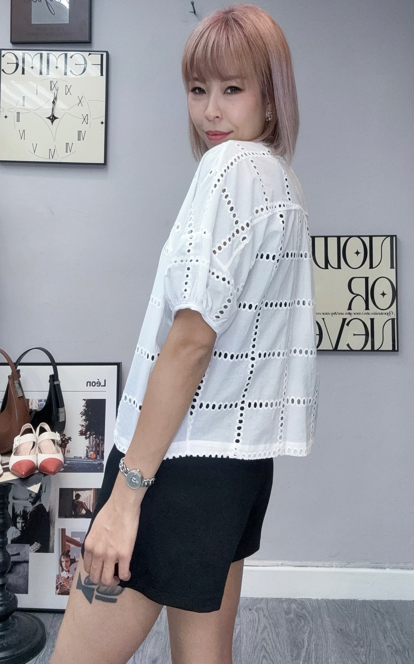(-20%)Embroidery shirt #00828
