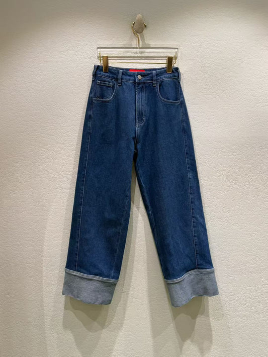 Back slip jeans #00068