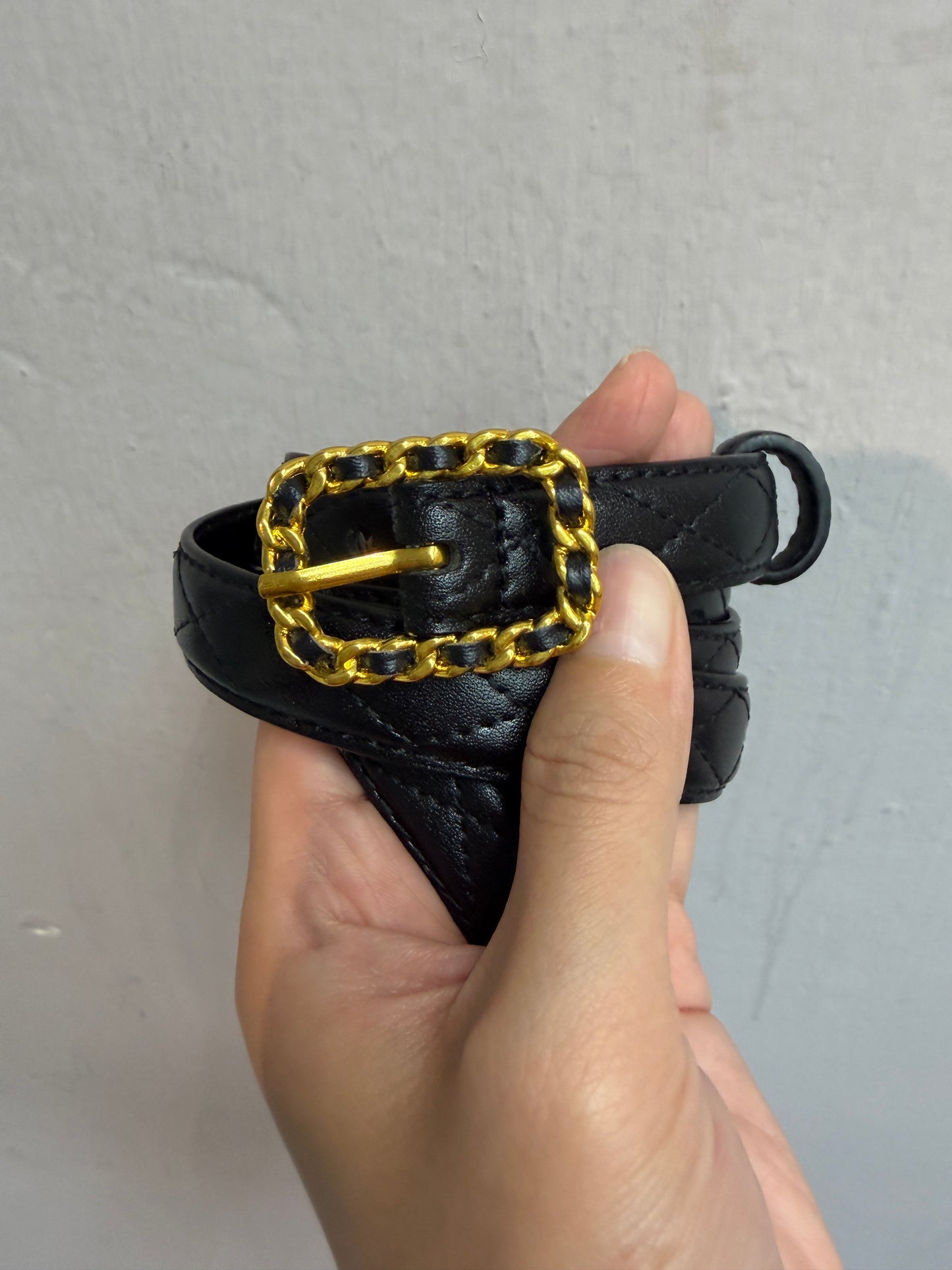 (-30%)Gold buckle belt