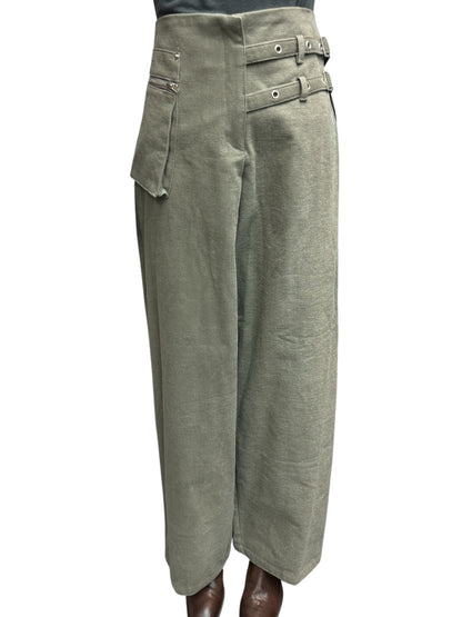 Side zip pocket pants
