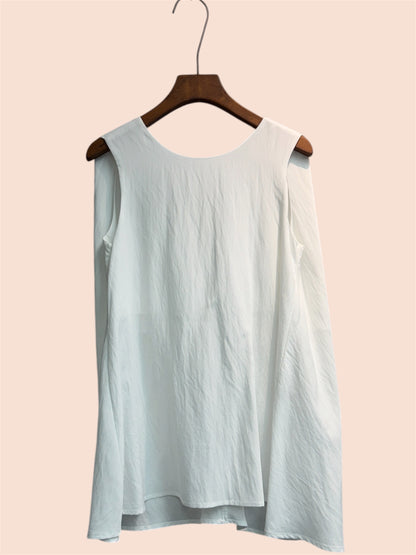 Back knot tank top #00553