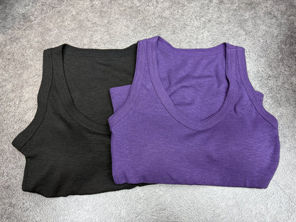 👍🏻Rib cotton tank bra top #01049