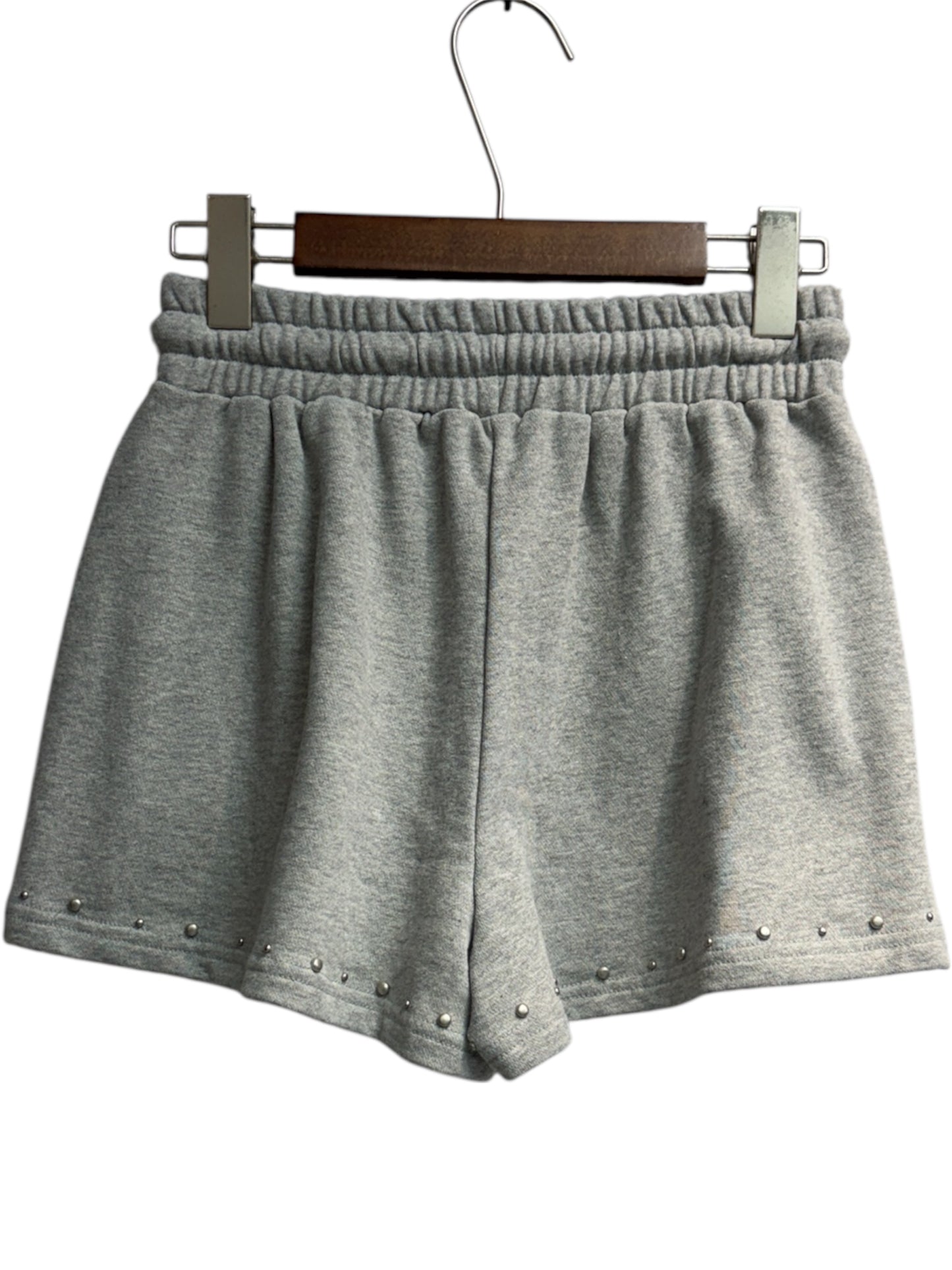 (-20% off)Side silver beans shorts#00301