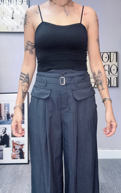 👍🏼Parachute middle waist trousers