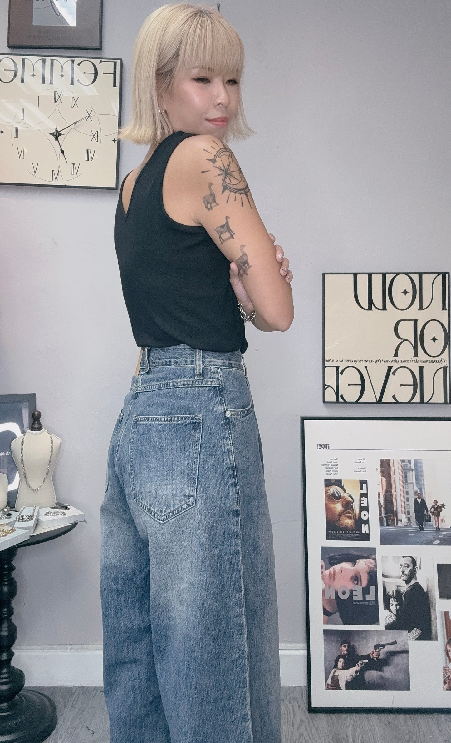(-60%off) high waisted jeans
