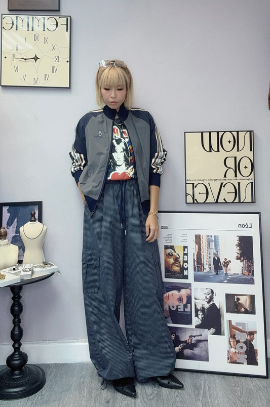 Grid pants