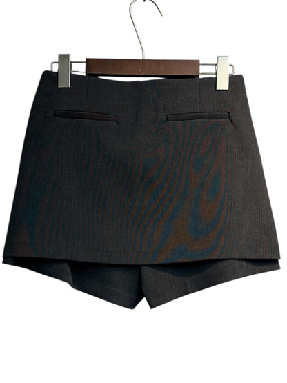 Front two buckle skort #00313