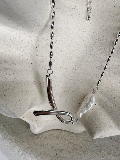 Two tone necklace