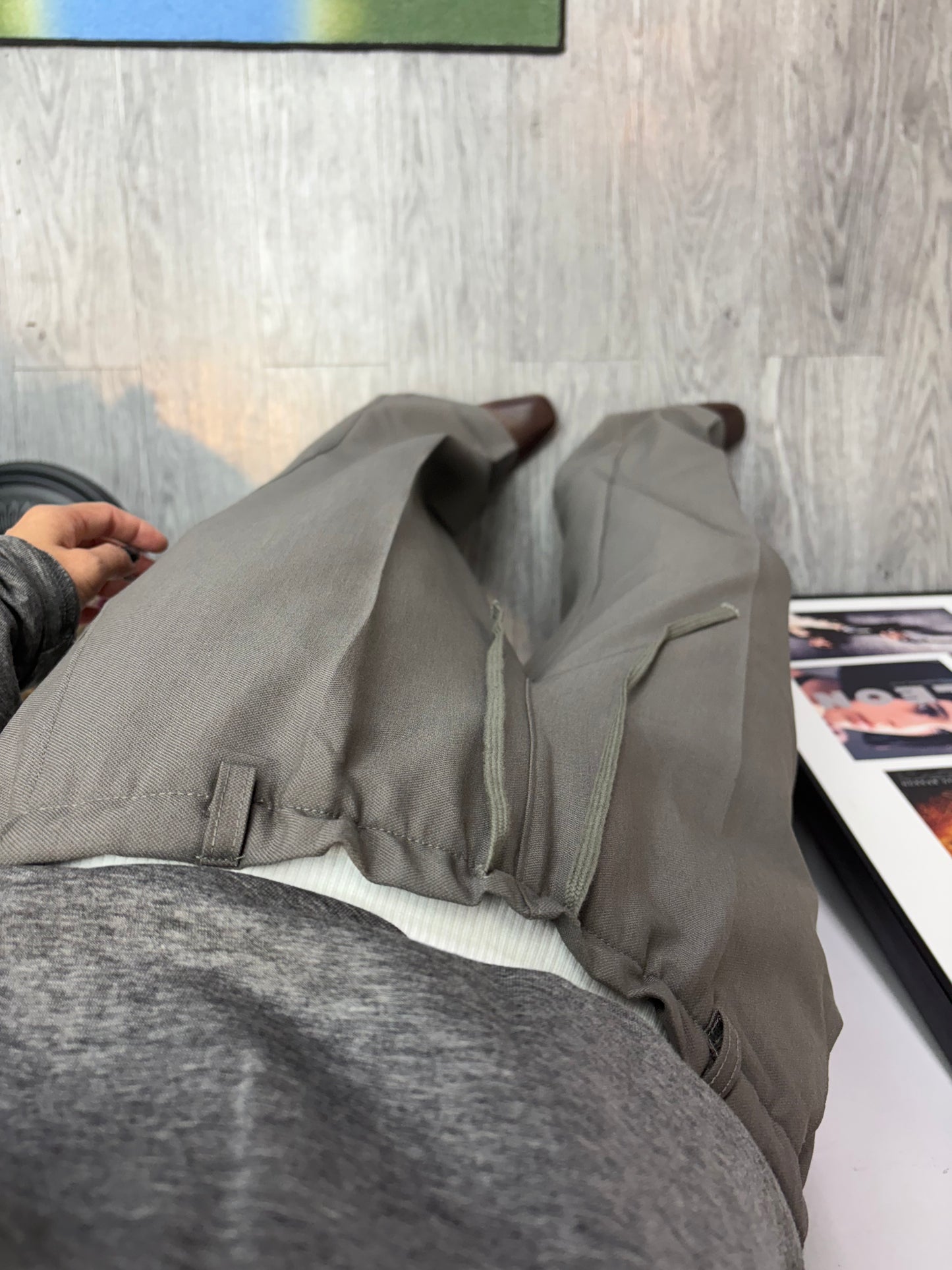 Double waisted pants